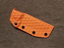 Used, Handmade Orange Holstex Sheath for Fallkniven F1 Adjustable RETENTION A801R USA for sale  Shipping to South Africa