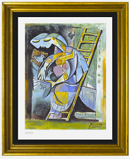 Pablo Picasso "Mulher com Pombos" assinado e numerado à mão edição limitada impressão (sem moldura) comprar usado  Enviando para Brazil