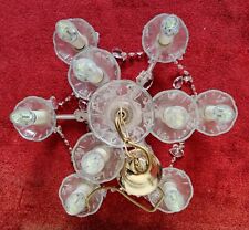 Stilish crystal chandelier for sale  DIDCOT