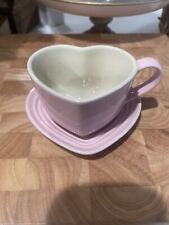 Creuset pink heart for sale  Concord