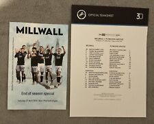 Millwall plymouth argyle for sale  LONDON