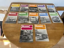 Buses magazines 1977 for sale  STOCKPORT