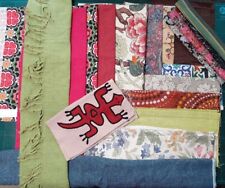 Scrap fabric bundle for sale  LONDON