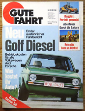 Gute Fahrt 10/76 1. Fahrbericht:VW Golf Diesel,Buggy,Mit VW- Bus durch die Wüste, usado comprar usado  Enviando para Brazil