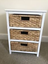 Whicker chest drawers for sale  MORPETH