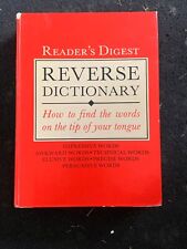 Reverse dictionary reader for sale  HATFIELD