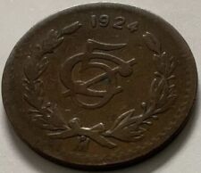 5 centavos México 1924 segunda mano  Embacar hacia Mexico