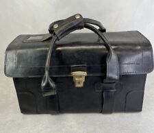 Vintage briefcase leather for sale  DONCASTER