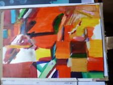 Peinture gouache feuille d'occasion  Sainghin-en-Weppes