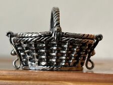 Vintage basket trinket for sale  LONDON