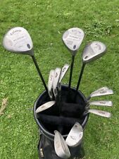 Callaway Full Golf Clubs Set-Big Bertha S2H2 Woods Irons Putter Bag Graphite RH for sale  Shipping to South Africa