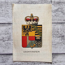 Liechtenstein wappen heraldik gebraucht kaufen  Gießen