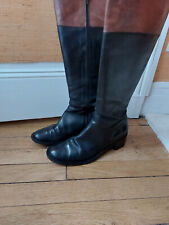 Bottes vintage noires d'occasion  Paris VI