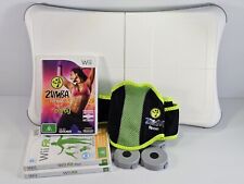 Nintendo Wii Fit Balance Board + Jogos + Zumba Fitness e Cinto - Muito bom estado comprar usado  Enviando para Brazil