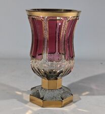 Crystal glass chalice for sale  Shipping to Ireland