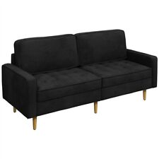 Modern velvet sofa for sale  IPSWICH