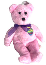 Ty Vintage 2001 peluche Bean Babie Buddy 5" rosa oso huevo de Pascua juguete TY3 segunda mano  Embacar hacia Argentina