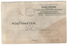 Washington postcard postmaster d'occasion  Expédié en Belgium