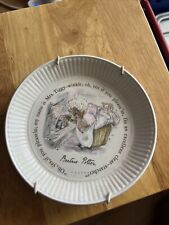 beatrix potter wedgwood plate for sale  CHESSINGTON