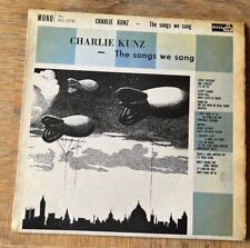 Charlie kunz songs for sale  OTLEY