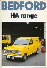 Bedford HA 110 130 Van 1977 Original UK Sales Brochure No B/BX1735 Vauxhall Viva for sale  BATLEY