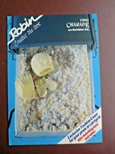 VINTAGE KNITTING PATTERN Baby Pram Cover Hat & mittens Robin Charade Bambino DK for sale  Shipping to South Africa