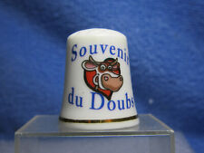 Souvenir doubs thimble for sale  Shipping to Ireland