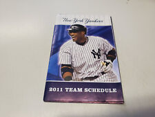 Programação de bolso de beisebol RS20 New York Yankees 2011 MLB - AT&T (CANO) comprar usado  Enviando para Brazil
