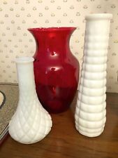 Set glass vases for sale  Greene
