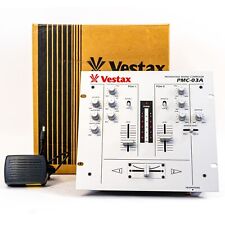 Controlador mezclador profesional para DJ Vestax PMC-03A 2 canales con caja + fuente de alimentación segunda mano  Embacar hacia Argentina