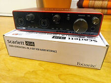 Interfaz de audio/MIDI USB Focusrite Scarlett 4i4 (3a generación) segunda mano  Embacar hacia Mexico