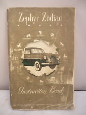 Zephyr zodiac instruction for sale  WATERLOOVILLE