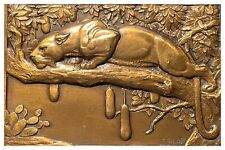 Médaille animalière bronze d'occasion  Fontainebleau