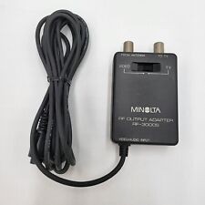 Adaptador de saída de RF antena de televisão genuíno MINOLTA Camera Co. modelo RF-3000s comprar usado  Enviando para Brazil