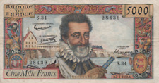 5000 francs henri d'occasion  Marseille II