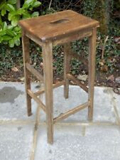 Wooden laboratory stool. for sale  DUNSTABLE