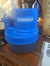 Panrano 1hp submersible for sale  El Paso