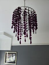 Next purple chandalier for sale  EPSOM