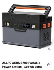 Allpowers S700 Portable Power Station 700W 606Wh MPPT Solar Generator 2x230V AC for sale  Shipping to South Africa