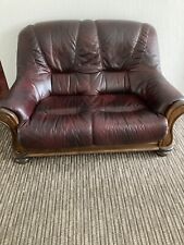 Seater faux leather for sale  ROMFORD