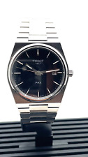 Reloj para hombre Tissot PRX cuarzo esfera negra resistente al agua T1374101105100 segunda mano  Embacar hacia Mexico