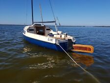 Segelboot jollenkreuzer blau gebraucht kaufen  Brüel