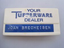 Broche Tupperware Dealer Badge década de 1970 comprar usado  Enviando para Brazil