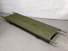 British Army - Military - MOD - Folding Wooden Stretcher - Camp Bed, used for sale  Shipping to South Africa