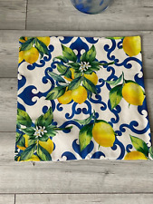 Lemon print canvas for sale  Shipping to Ireland