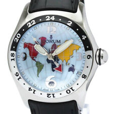Usado, Relógio masculino automático polido CORUM bolha GMT aço 383.150.20 BF570015 comprar usado  Enviando para Brazil