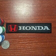 Honda Patch Czerwone logo Japońskie samochody Sporty motorowe Haftowane prasowanie 1x5,25" na sprzedaż  Wysyłka do Poland