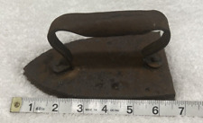Antique Cast Iron Primitive Iron Wrought Iron Ironing Tool Fire Pit Iron OLD for sale  Shipping to South Africa