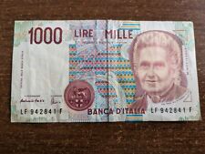 Banconota mille 1000 usato  Avellino