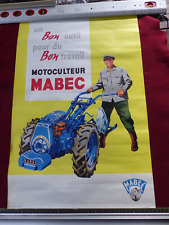 Affiche agricole motoculteur d'occasion  Saint-Romain-de-Colbosc